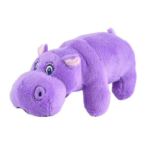 Jeffers Plush Hippo Jr. Dog Toy, Lavender Size 6 in