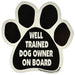 PAW Magnets, each - I Love My Grandog  