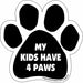 PAW Magnets, each - Obedience School Dro  