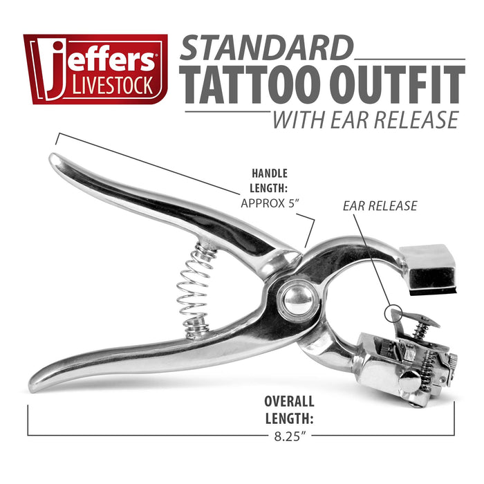 Jeffers Standard Tattoo Outfit with Roll-On Ink