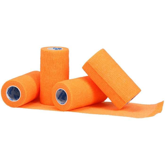 4-Pack Tough Flex Bandages Color Orange