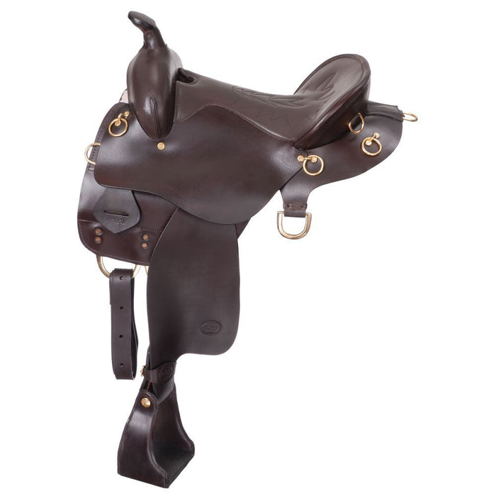 King Series Trekker Endurance Saddle with Horn