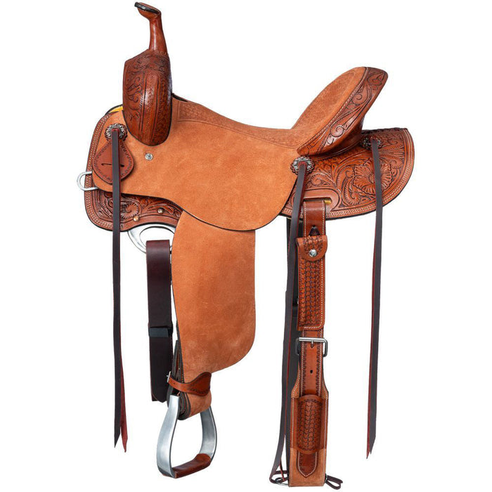 Silver Royal Bell Rock Barrel Saddle