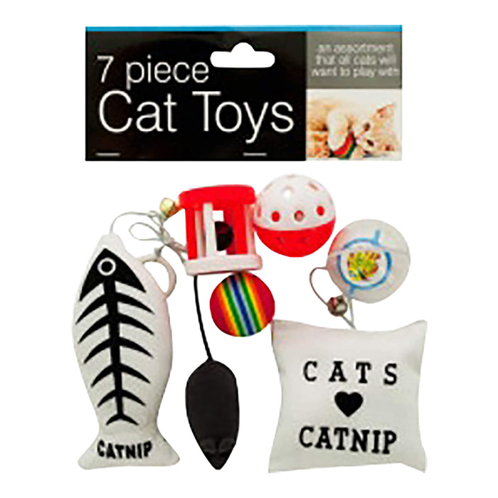 Cat Toys Set, 7 pk