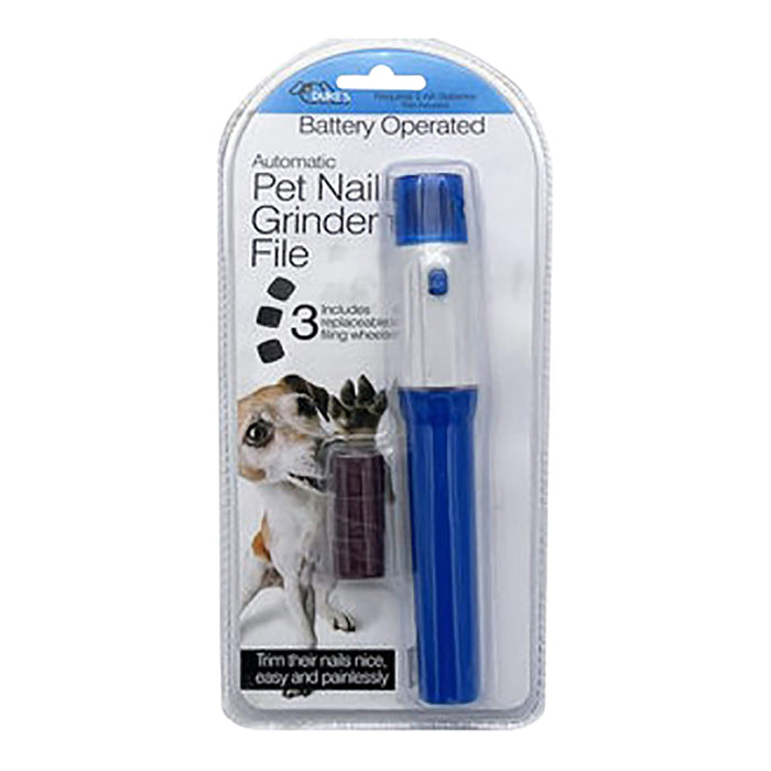 Battery-Operated Automatic Pet Nail Grinder File