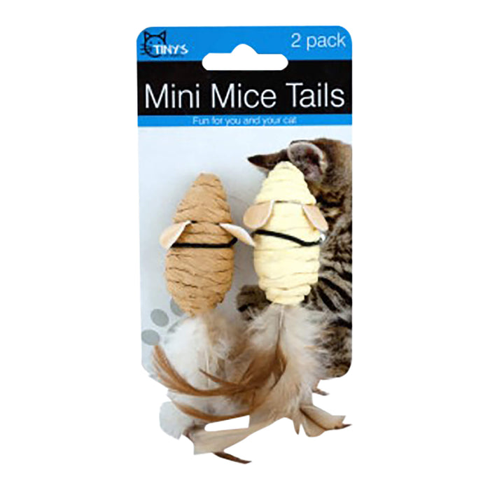 Mini Mice Cat Toys, 2 pk