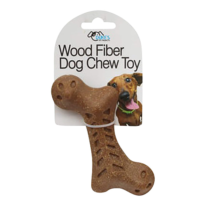 Wood Fiber Pet Dog Chew Gnawing Toy, 4.65"L