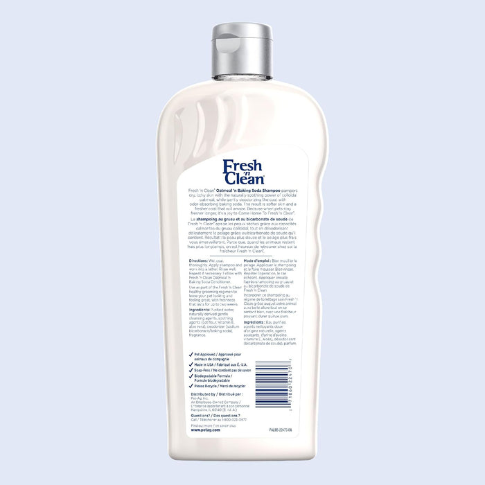 Fresh 'n Clean Oatmeal 'n Baking Soda Dog Shampoo