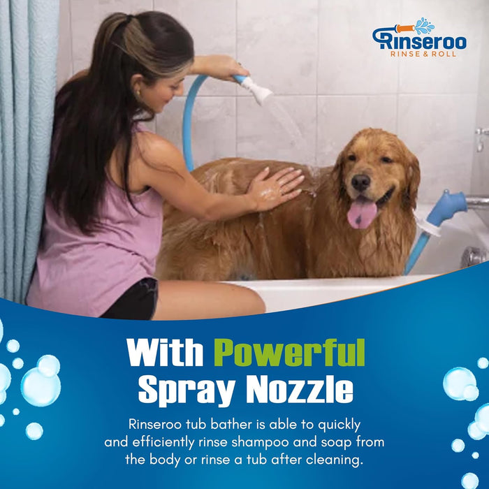 Rinseroo Slip-On Tub Hose with Sprayhead