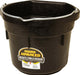 Rubber Flat Back Bucket Color Black