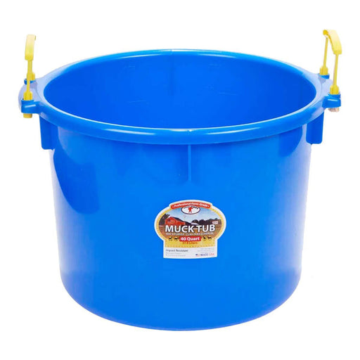 Muck Tub, 40qt Color Blue