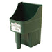 3 Quart Plastic Enclosed Feed Scoop Color Green