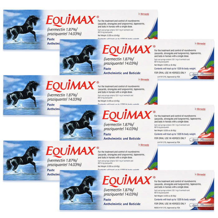 Equimax Horse Wormer Paste, Apple Flavored