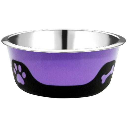 ThermoCool Insulated Pet Bowl Color Purple