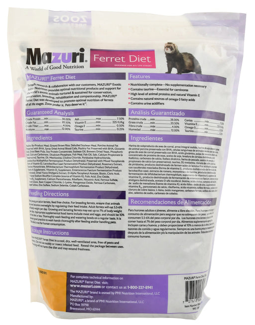 Mazuri Ferret Diet 5lb  