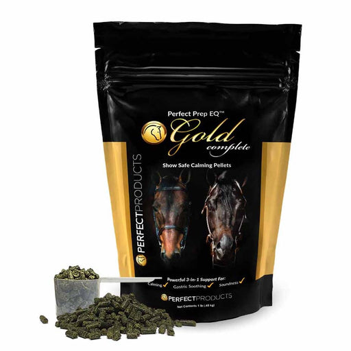 Perfect Prep EQ Gold Complete Calming Pellets 1 lb bag Size 1 lb Bag