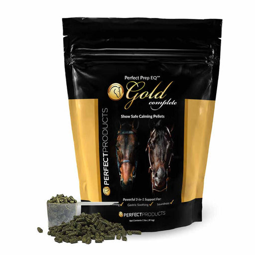 Perfect Prep EQ Gold Complete Calming Pellets 1 lb bag Size 2 lb Bag