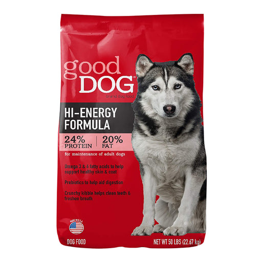 Good Dog HiEnergy  24/20, 50 lb. Size 50 lb