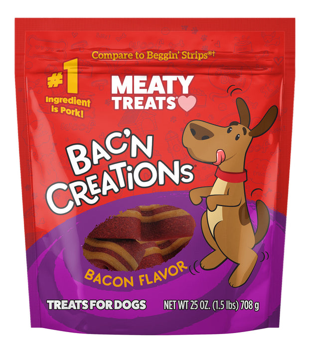 Meaty Treats Wavy Strips, 40 oz