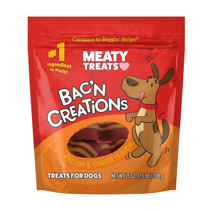 Meaty Treats Wavy Strips, 40 oz