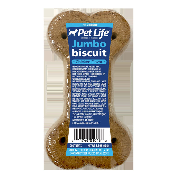 Pet Life Super Single Biscuits, 3 oz