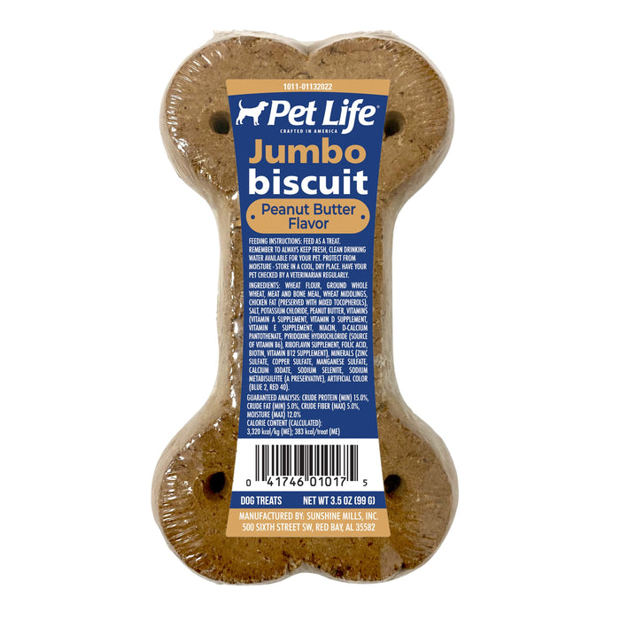 Pet Life Super Single Biscuits, 3 oz