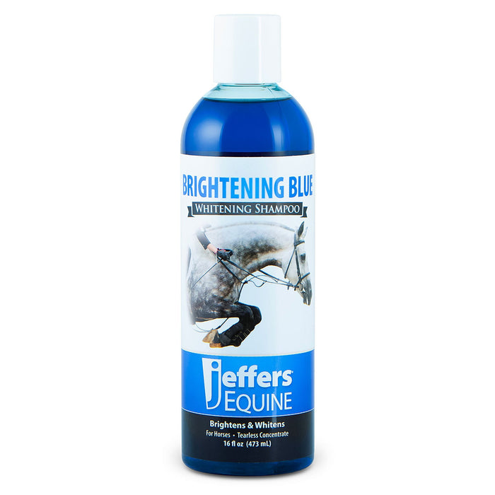 Jeffers Brightening Blue Whitening Shampoo for Horses