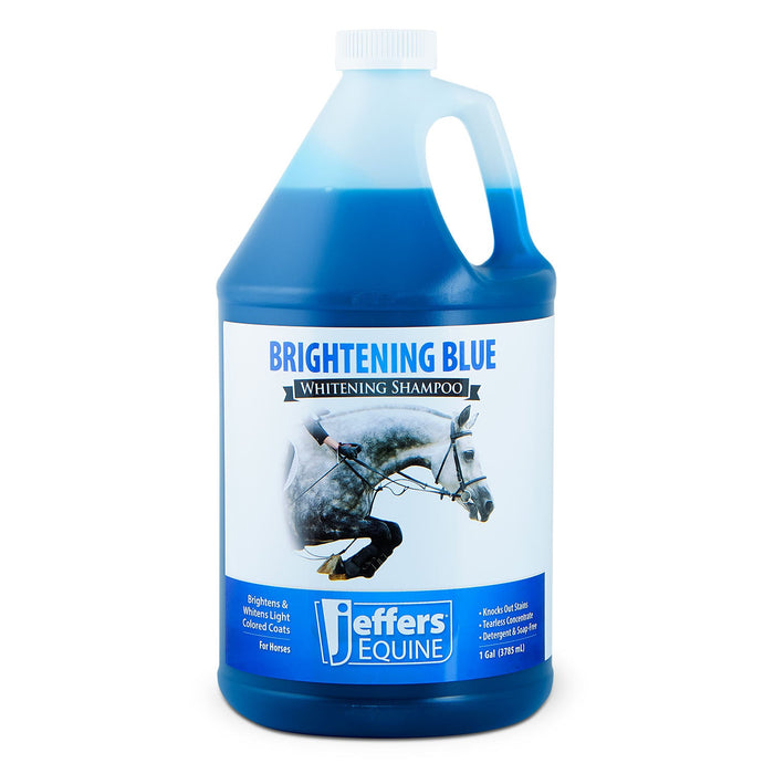 Jeffers Brightening Blue Whitening Shampoo for Horses