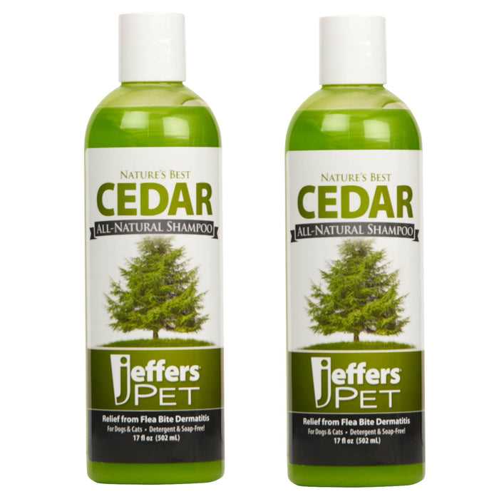 Jeffers Nature's Best Cedar Shampoo for Dogs and Cats