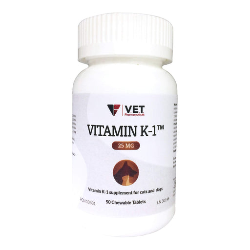 Vitamin K1 Chewable Tablets Size 25mg