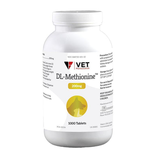 DL Methionine Tablets Size 200mg