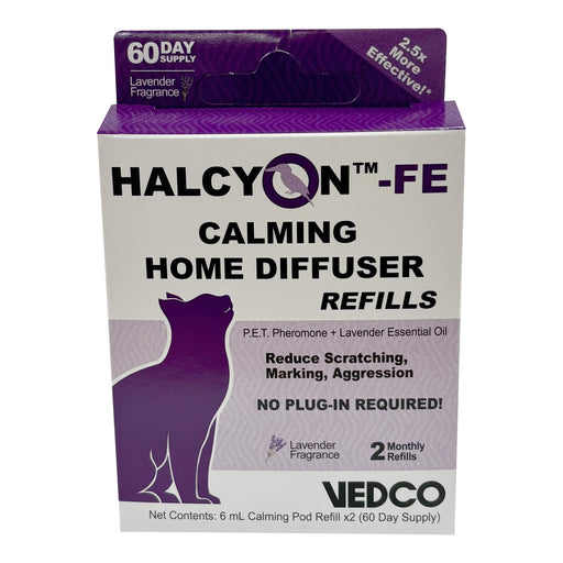 Halcyon FE Diffuser Refill, 2pk Color Purple