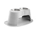 WeatherTech Double High Pet Feeding System, Stainless Steel - Jeffers - Animal & Pet Supplies > Pet Bowls, Feeders & Waterers