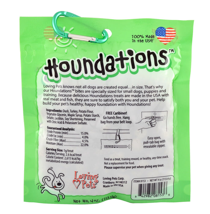 Houndations Small Dog Training Treats, 4 oz - Salmon  