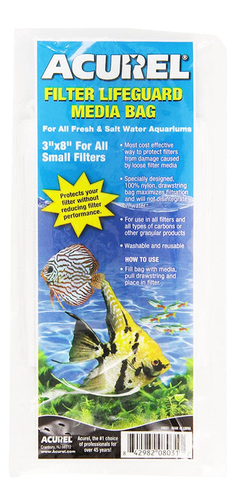 Acurel Carbon Filter Lifeguard Media Bags w/ Drawstring - Jeffers - Fish Supplies > Fish Supplies