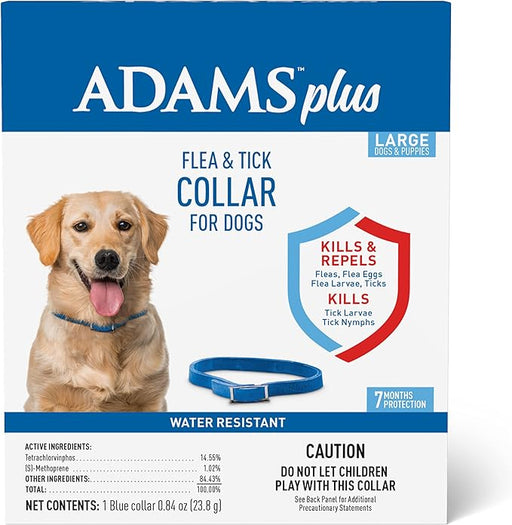 Adams Plus Dog Flea & Tick Collar - Jeffers - Animal Health & Wellness > Flea & Tick Control