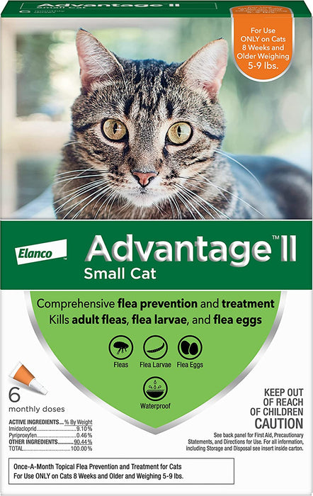 Advantage II for Cats - Jeffers - Animal Health & Wellness > Flea & Tick Control