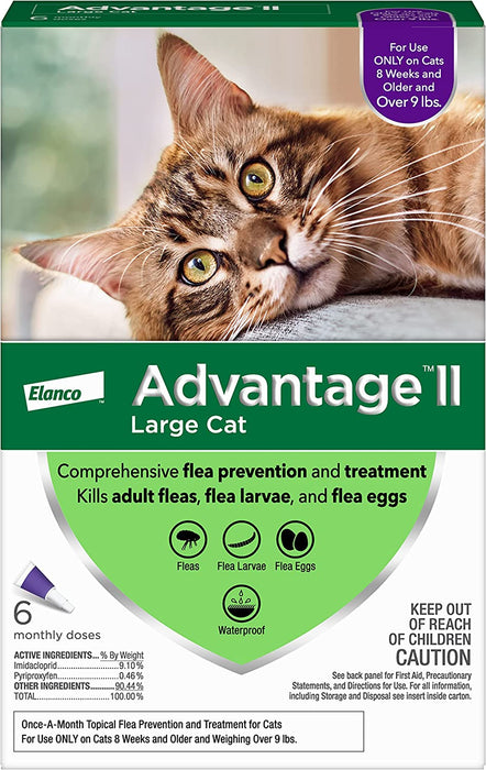 Advantage II for Cats - Jeffers - Animal Health & Wellness > Flea & Tick Control