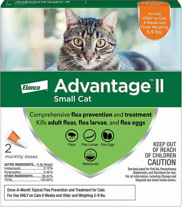 Advantage II for Cats - Jeffers - Animal Health & Wellness > Flea & Tick Control