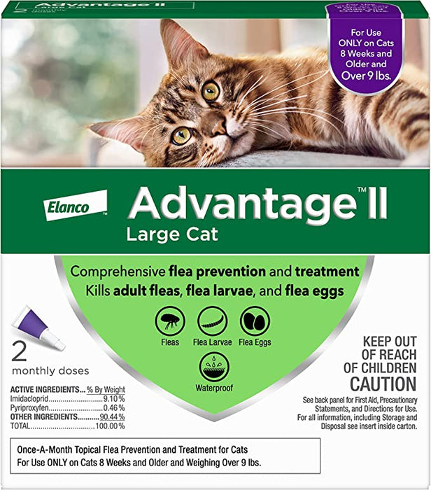 Advantage II for Cats - Jeffers - Animal Health & Wellness > Flea & Tick Control