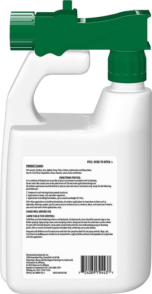 Advantage Yard & Premise Spray, 32 oz - Jeffers - Animal Health & Wellness > Flea & Tick Control