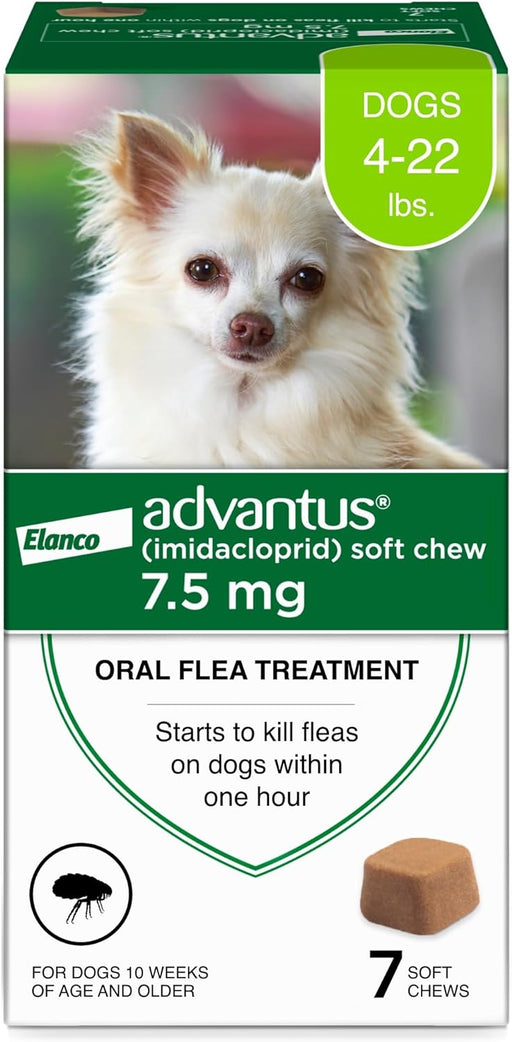 Advantus Soft Chews for Dogs 4 - 22 lb - Jeffers - Animal Health & Wellness > Flea & Tick Control