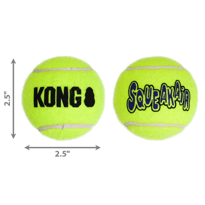 Air KONG Squeaker Tennis Balls, Each - Jeffers - Dog Supplies > Dog Toys