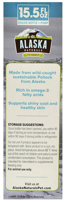 Alaska Naturals Wild Alaskan Pollock Oil for Dogs - Jeffers - Animal Health & Wellness > Skin & Coat Care