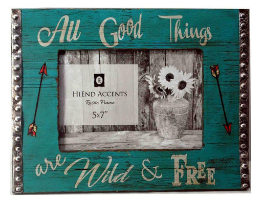 All Good Things Wooden Picture Frame, 5' x 7' - Jeffers - Home Goods & Gifts > Home Decor and Candles for Home Improvement