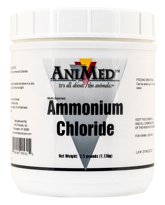 Ammonium Chloride, 2.5 lb - Jeffers - Goat Supplies > Goat Supplies