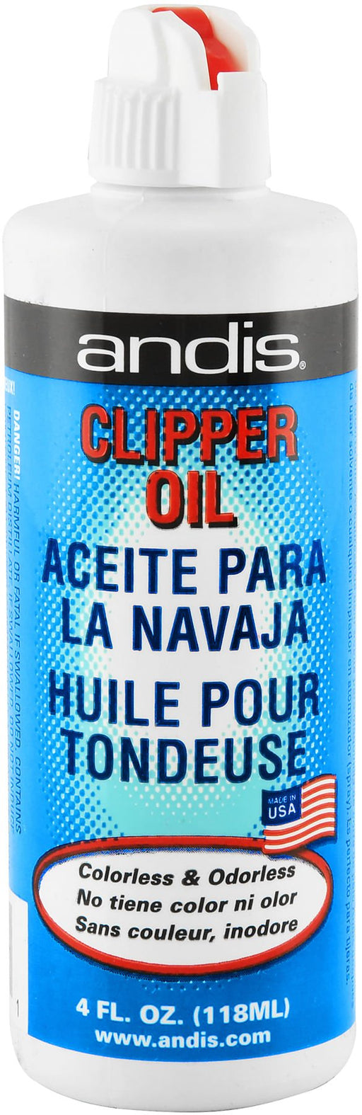 Andis Clipper Oil, 4 oz - Jeffers - Animal & Pet Supplies > Pet Grooming