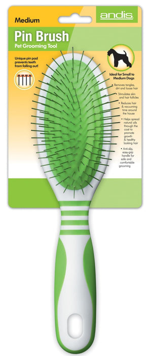 Andis Pin Brush - Jeffers - Animal & Pet Supplies > Pet Grooming > Pet Combs & Brushes