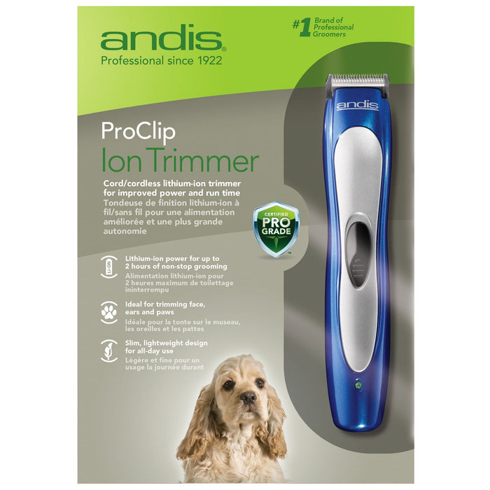 Andis ProClip Ion Trimmer - Jeffers - Animal & Pet Supplies > Pet Grooming > Pet Hair Clippers & Trimmers