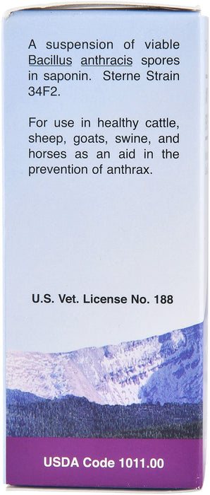 Anthrax Spore Vaccine - Jeffers - Animal Health & Wellness > Vaccines